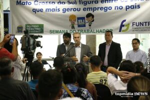 Para desempregados, Reinaldo defende que reforma trabalhista vai gerar emprego