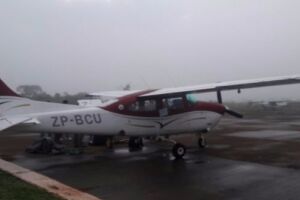 Aeronave levava drogas para o Brasil e Europa