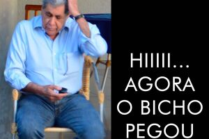 Internet não perdoa e André Puccinelli com tornozeleira vira alvo de memes