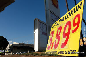 Na semana passa, o valor do litro da gasolina no posto era de R$ 2,99