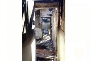 Vídeo: Família perde tudo em incêndio e precisa de doações para reconstruir casa
