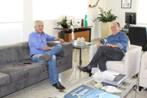 Luis Rocha e Odilson Soares discutiram investimentos