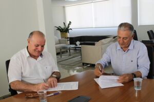 Assinatura do convênio foi realizada na sede da empresa em Campo Grande