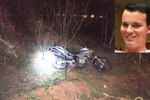 Motociclista morre após perder controle de direção e bater em poste