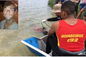 Após mais de 8 horas de buscas, bombeiros encontram corpo que estava desaparecido em lagoa