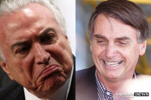 Enquete: Bolsonaro lidera e Temer não pontua para eleições de 2018