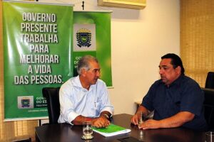 Governador se reúne com prefeito de Corumbá e reafirma apoio ao município