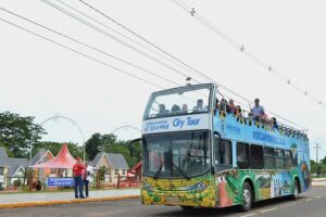 Ônibus do City Tour oferece passeios gratuitos até o dia 6 de janeiro