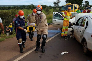 Em estado grave, vítima de acidente na BR-163 é transferida para Campo Grande