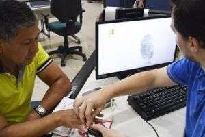 Justiça Eleitoral leva biometria até o bairro Moreninhas
