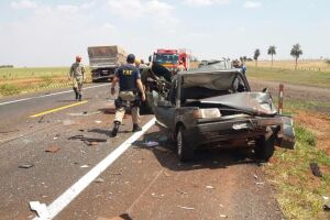 PRF divulga principais causas de acidentes nas rodovias federais do Mato Grosso do Sul