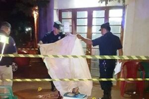 Borracheiro é assassinado com 12 tiros em bar; advogada fica ferida