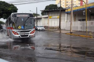 Chuva rápida causa estragos em Campo Grande nesta quarta-feira