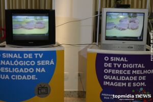 Campo Grande e Terenos terão sinal analógico de TV desligado em agosto