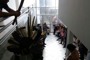 Índios ocupam sede da Funai em Campo Grande; coordenador diz que foi agredido