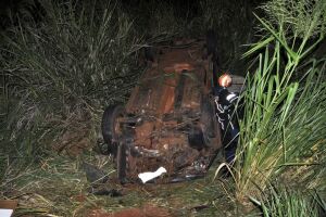 Motorista pode ter cochilado e saído da pista da MS-276