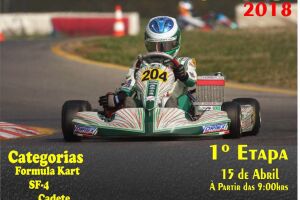 1ª Etapa do  Campeonato Estadual de Kart acontece neste domingo na Capital