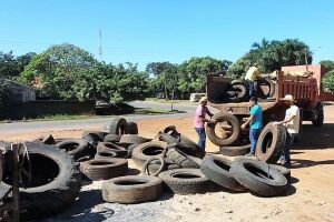 Prefeitura de Bonito recolheu mais de 10 mil pneus desde o início de 2017