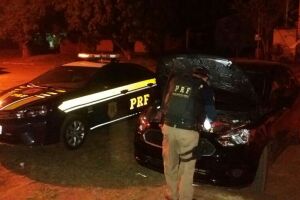 Veículo roubado em Rondonópolis é recuperado pela PRF na BR-163