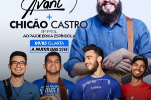 Banda Avant e Chicão Castro realizam show beneficente em prol de pai de cantora