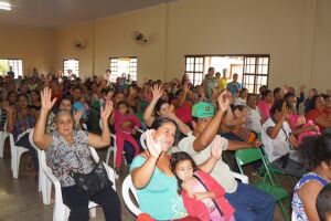 Reunião do Bolsa Família ocorrida em Rio Brilhante