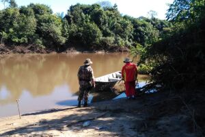 Corpo de Bombeiros encontra corpo de mulher desaparecida no Rio Miranda