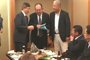 Prefeito e secretário de Turismo de Bonito fazem viagem oficial ao Japão