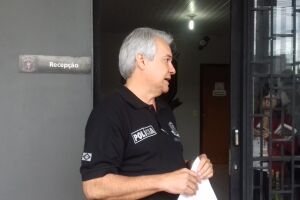 O delegado Celso Marques Caldeira