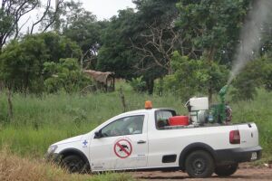 Prefeitura intensifica combate ao Aedes em sete pontos da Capital com o fumacê