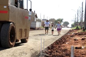 Obra no Nova Lima avança e em duas semanas 70% do asfalto estará concluído