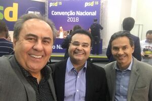Marquinhos e Fábio estão na convenção do PSD em SP