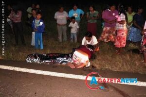 Indígena de 24 anos foi atropelado duas vezes na MS-156