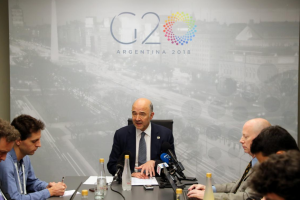 Ministros do G20 alertam para riscos de tensões comerciais e políticas