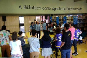 Secretária de educação destaca valorização das bibliotecas escolares em evento do PROLER