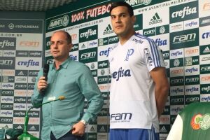 Apresentado, Gómez cita inspiração em Gamarra e projeta estreia pelo Palmeiras