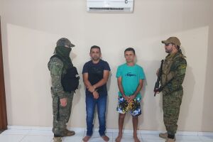 Brasileiros são presos na fronteira por suspeita de pistolagem