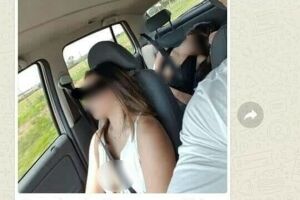 Motorista de aplicativo faz fotos de passageiras enquanto dormiam: 'vim trazer uns peitinhos'