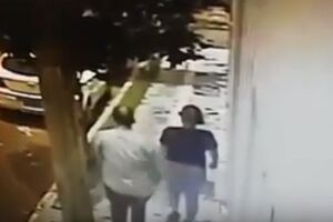 VÍDEO: câmeras mostram ex-superintendente chegando em motel com assassina