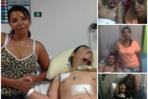 Família de rapaz que teve cabeça quebrada durante parto precisa de ajuda para viver