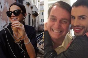 Maquiador ironiza post de Bruna Marquezine sobre Bolsonaro e sobra até para Neymar