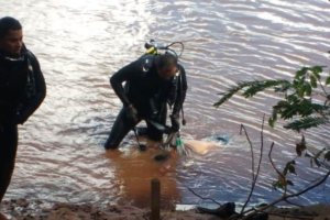 Bombeiros localizam corpo de homem que se afogou no Rio Amambaí