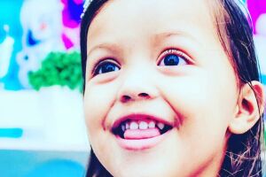Aos 4 anos, Yasmin é apaixonada por fotos e já sonha em ser Miss Baby Campo Grande