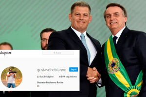 Bebianno troca foto de perfil com Bolsonaro por metralhadora em rede social