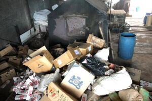 1 tonelada: polícia incinera crack, maconha e cigarros apreendidos em 2019