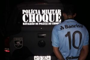 Batalhão de Choque prende traficante foragido no Nova Lima