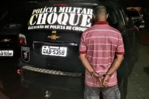 Policial Municipal atira em conveniência e é preso em festa de ex-militares