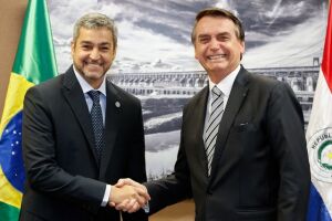 Bolsonaro recebe presidente do Paraguai nesta terça-feira no Palácio do Planalto