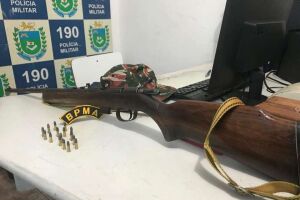 Operação Carnaval: homem é preso com rifle em cidade de MS