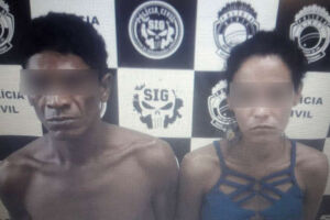 'Algemas da paixão': casal é preso em flagrante por tráfico