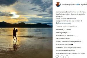 Marina Ruy Barbosa se declara e posta foto romântica com o marido